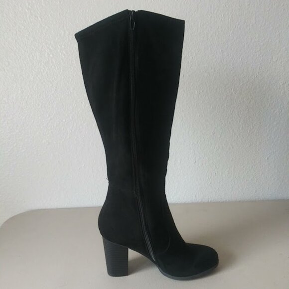 Style & Co. Addyyf women's size 7 black heeled boots - Picture 7 of 16